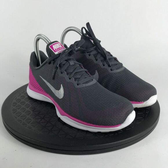 Nike In-Season TR Gray/Pink Athletic Running Shoes 852449-003 Women’s Size 6 - Picture 3 of 12